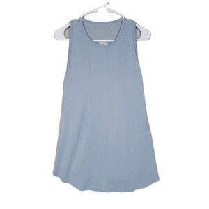 NWOT Shebird Freedom Racerback Tank Top XL 40DD 42C 42D 44B Blue Built-in Bra